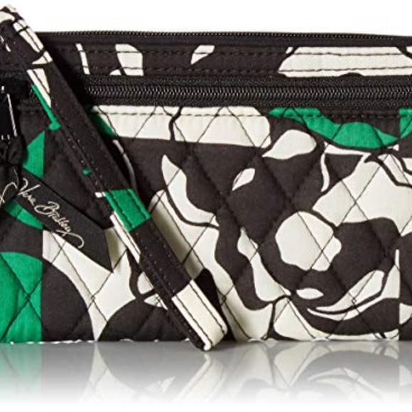 Vera Bradley Handbags - Vera Bradley IMPERIAL ROSE Zip Around Wristlet